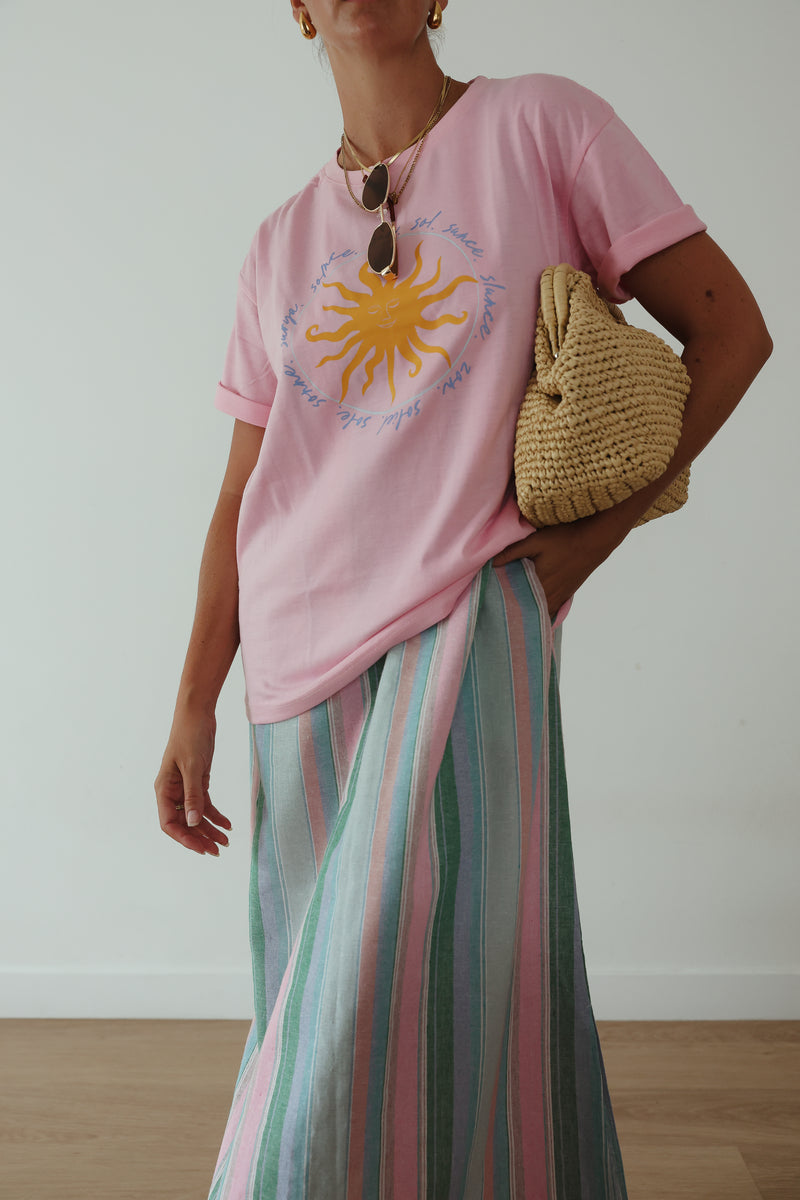 Ladies Sun T-Shirt - Pink